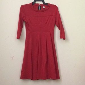 Red Dress long Sleeve